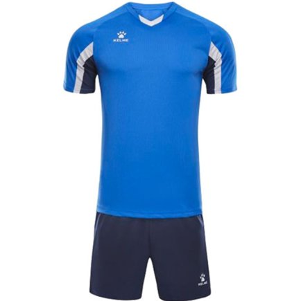 Комплект футбольной формы Kelme PORTO детский 8251ZB3002.9481 цвет: синий/темно-синий