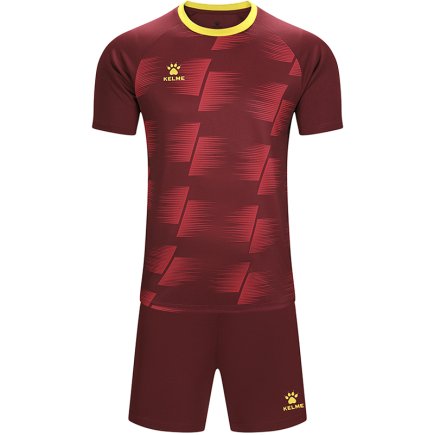 Комплект футбольної форми Kelme BRAGA 8351ZB1085.9603 колір: бордовий