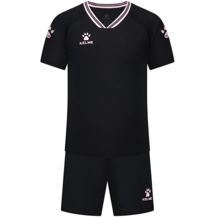 Комплект футбольной формы Kelme FARO детский 8451ZB3246.9000 цвет: черный