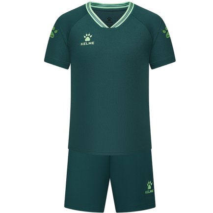 Комплект футбольної форми Kelme FARO дитячий 8451ZB3246.9306 колір: темно-зелений