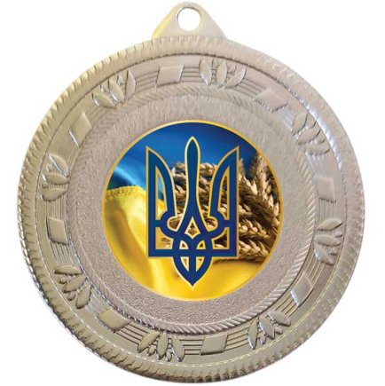 Медаль 50 мм срібло з жетоном