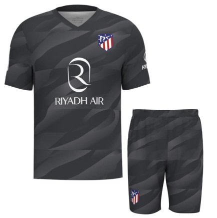 Новая Вратарская футбольная форма Atletico Madrid (Атлетико Мадрид) 2023-2024 игровая/повседневная 14222901 цвет: черный