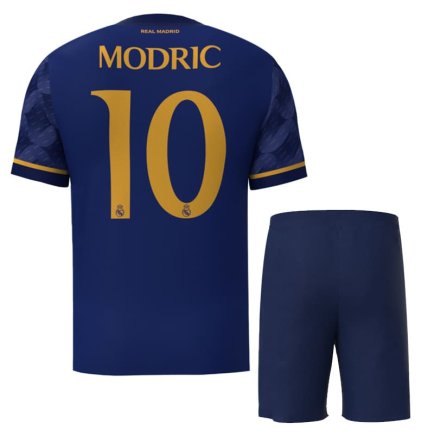 Футбольная форма Реал Мадрид Модрич 10 (Real Madrid Modric 10) 2023-2024 игровая/повседневная 12226212 цвет: темно-синий