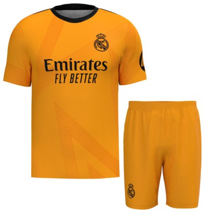 Футбольная форма Real Madrid (Реал Мадрид) 2024-2025 игровая/повседневная 15223605 цвет: оранжевый