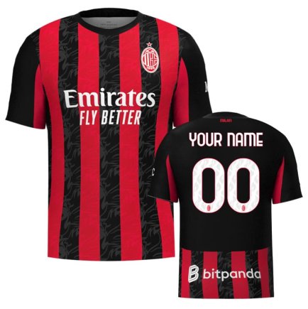 Нова Футболка Milan (Мілан) 2025-2026 ігрова/повсякденна 16256402 колiр: червоний