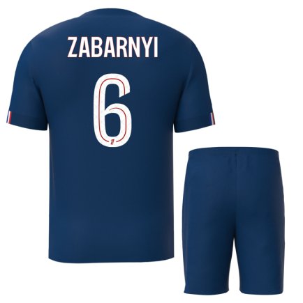 Новая Футбольная форма ПСЖ Забарный 6 (PSG Zabarnyi 6) 2025-2026 игровая/повседневная 16257112 цвет: темно-синий