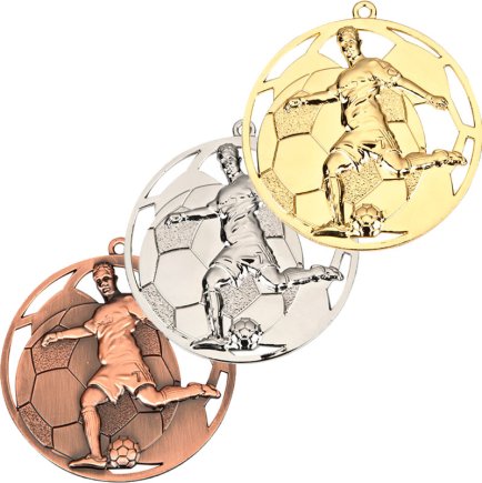 Комплект медалей 50 мм Футбол (без лент)