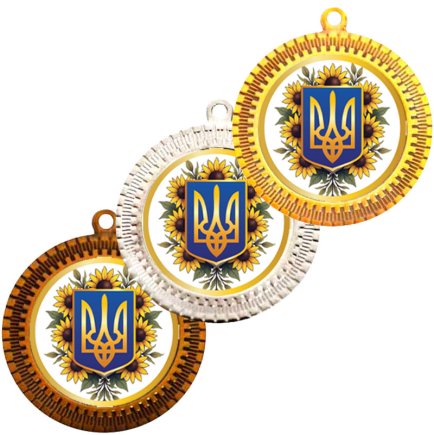 Комплект медалей 35 мм з жетонами (без стрічок)