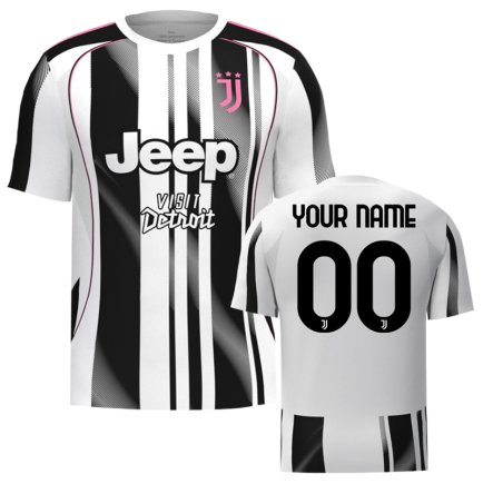 Новая Футболка Juventus (Ювентус) 2025-2026 игровая/повседневная 16258610 цвет: белый