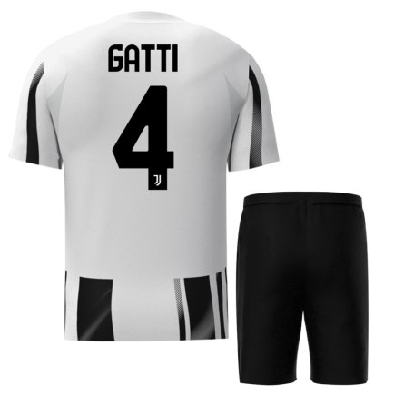 Новая Футбольная форма Ювентус Гатти 4 (Juventus Gatti 4) 2025-2026 игровая/повседневная 16258710 цвет: белый