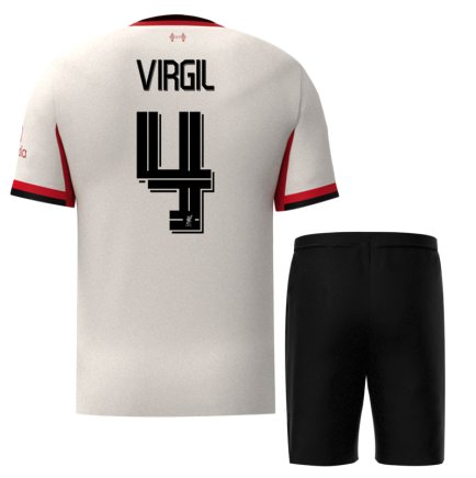 Новая Футбольная форма Ливерпуль Вирджил 4 (Liverpool Virgil 4) 2025-2026 игровая/повседневная 16259710 цвет: белый