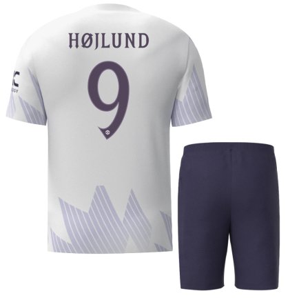Новая Футбольная форма Манчестер Юнайтед Гойлунн 9 (Manchester United Højlund 9) 2025-2026 игровая/повседневная 16260410 цвет: белый