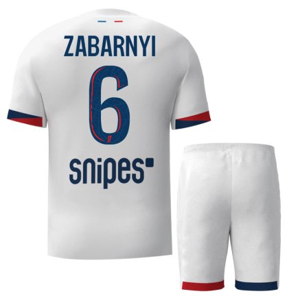 Новая Футбольная форма ПСЖ Забарный 6 (PSG Zabarnyi 6) 2025-2026 игровая/повседневная 16264210 цвет: белый