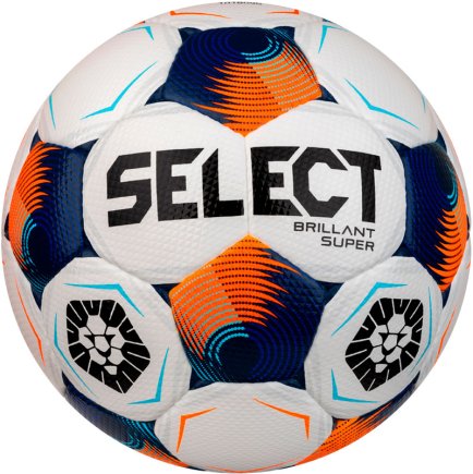 Мяч футбольный Select Brillant Super Ukraine v25 (119) размер 5 цвет: белый/синий Мяч футбольный Select Brillant Super Ukraine v25 (119) размер 5 цвет: белый/синий