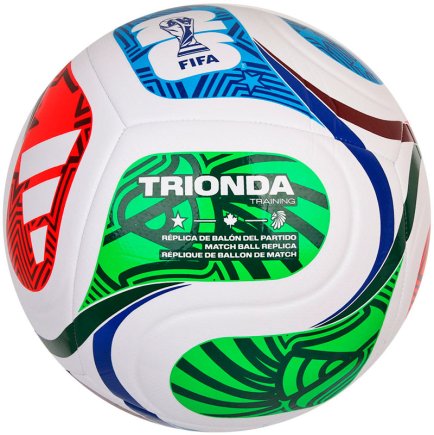 Мяч футбольный Adidas TRIONDA Training World Cup JD8032 размер 3 - Официальная Продукция Мяч футбольный Adidas TRIONDA Training World Cup JD8032 размер 3 - Официальная Продукция