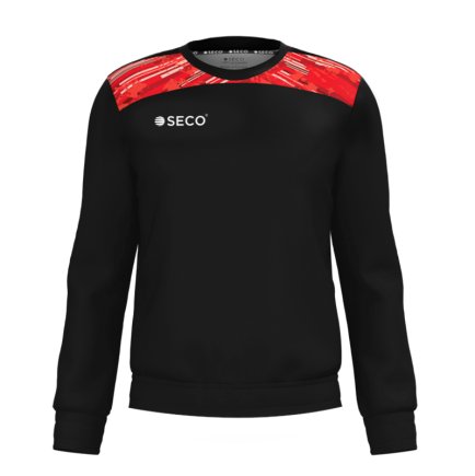Кофта спортивная SECO Ruida 25317401 цвет: черный/красный