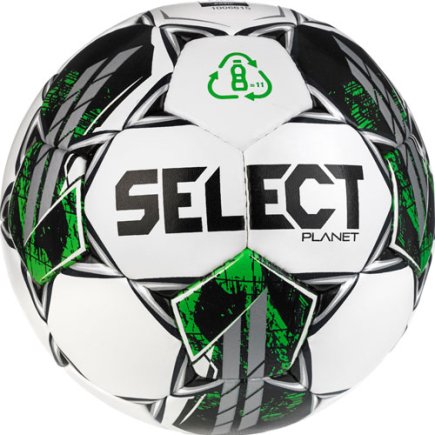 Мяч футбольный Select Planet FIFA Basic v23 (004) размер 4 цвет: белый/зеленый