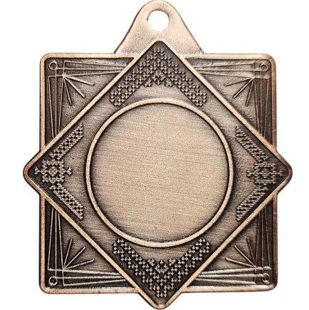 Медаль 50 мм Ромб бронза Медаль 50 мм Ромб бронза