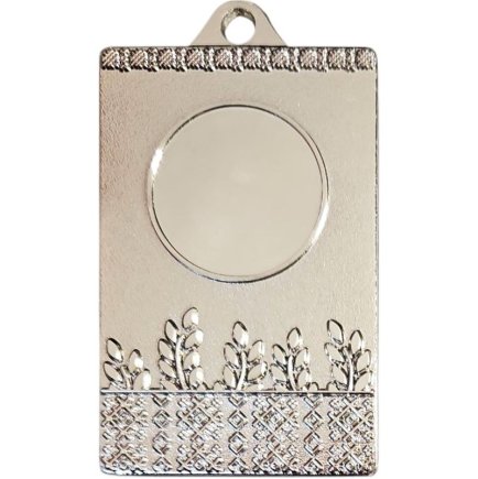 Медаль прямоугольная Национальная 66*43 мм серебро Медаль прямоугольная Национальная 66*43 мм серебро