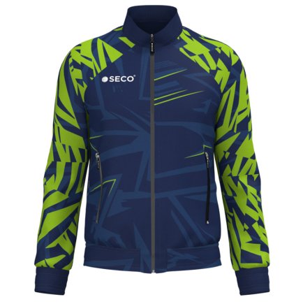 Кофта спортивная SECO Bora Navy Blue 25311106 цвет: неон