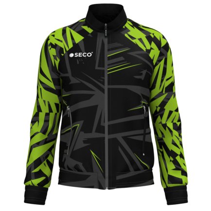 Кофта спортивна SECO Bora Black 25311206 колір: неон