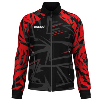 Кофта спортивная SECO Bora Black 25311202 цвет: красный