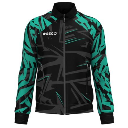 Кофта спортивна SECO Bora Black 25311217 колір: бірюза