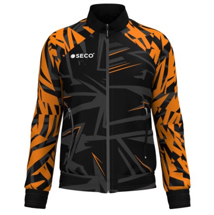 Кофта спортивная SECO Bora Black 25311205 цвет: оранжевый