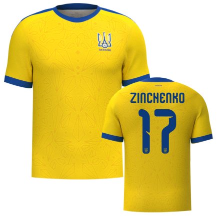 Нова Футболка Україна Зінченко 17 (Ukraine Zinchenko 17 ) 2025-2026 ігрова/повсякденна 16268503 колiр: жовтий Нова Футболка Україна Зінченко 17 (Ukraine Zinchenko 17 ) 2025-2026 ігрова/повсякденна 16268503 колiр: жовтий