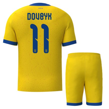 Новая Футбольная форма Украина Довбик 11 (Ukraine Dovbyk 11) 2025-2026 игровая/повседневная 16269003 цвет: желтый Новая Футбольная форма Украина Довбик 11 (Ukraine Dovbyk 11) 2025-2026 игровая/повседневная 16269003 цвет: желтый