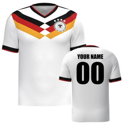 Новая Футболка сборная Германии Чемпионат Мира (World Cup 2026) игровая/повседневная 16270610 цвет: белый