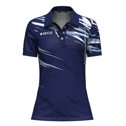 Футболка Поло SECO Meteor 25241010 колір: темно-синій/білий