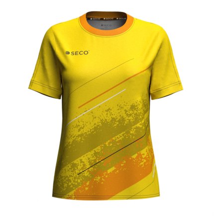 Футболка ігрова SECO Astrada 25227103 жіноча колiр: жовтий