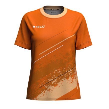 Футболка ігрова SECO Astrada 25227105 жіноча колiр: помаранчевий