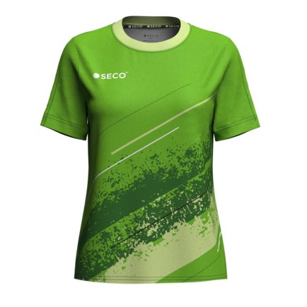 Футболка игровая SECO Astrada 25227106 женская цвет: неон