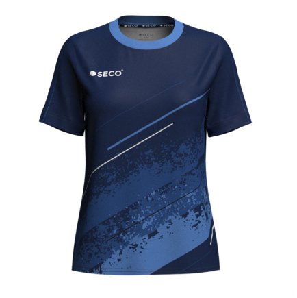 Футболка ігрова SECO Astrada 25227112 жіноча колiр: темно-синій