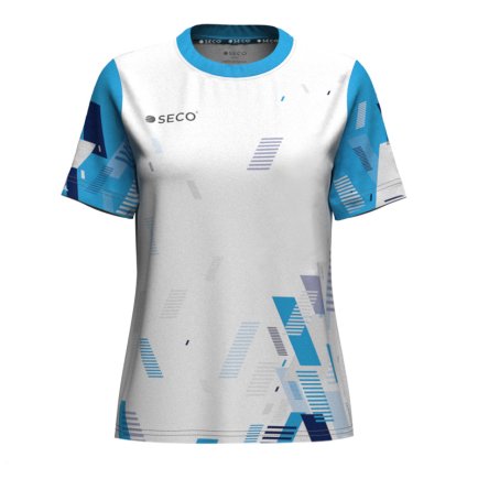 Футболка игровая SECO Forza 25227211 женская цвет: голубой