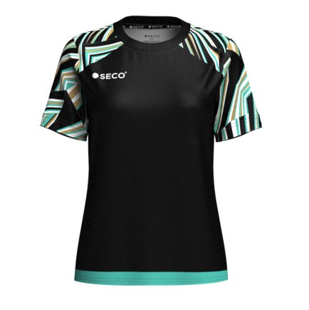 Футболка ігрова SECO Fasfana 25226817 жіноча колiр: бірюзовий