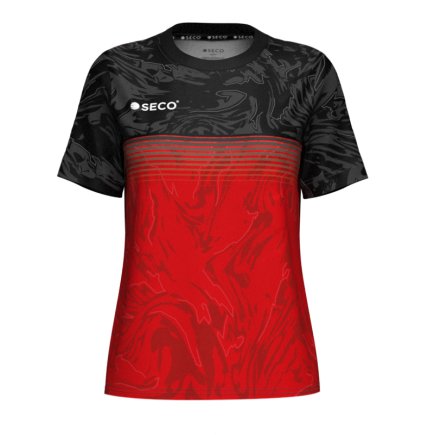 Футболка игровая SECO Laura 25227302 женская цвет: красный