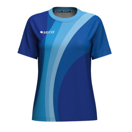 Футболка игровая SECO Davina 25227704 женская цвет: синий