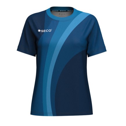 Футболка ігрова SECO Davina 25227712 жіноча колір: темно-синій