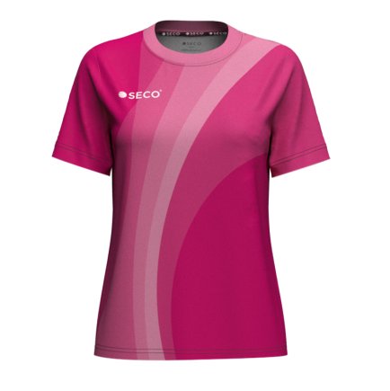 Футболка ігрова SECO Davina 25227709 жіноча колір: рожевий