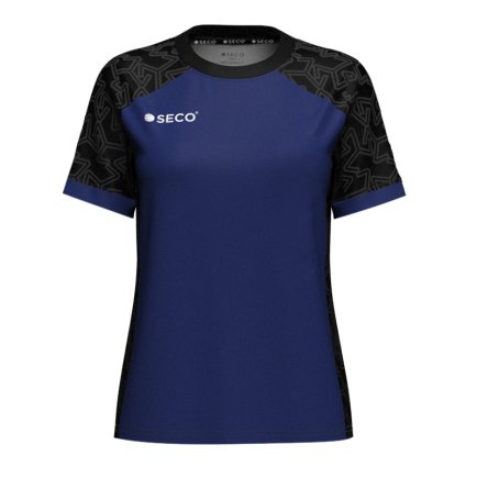 Футболка игровая SECO Safrino 25227612 женская цвет: темно-синий