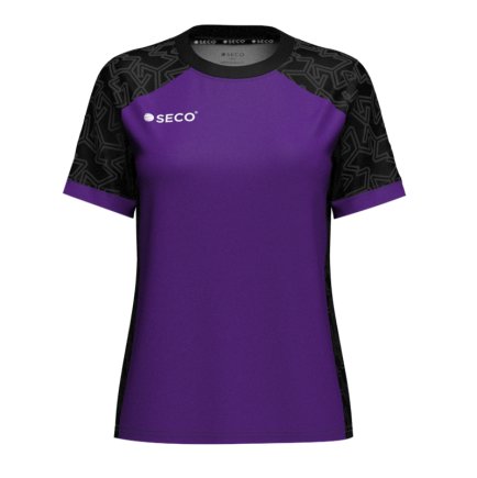 Футболка ігрова SECO Safrino 25227608 жіноча колір: фіолетовий