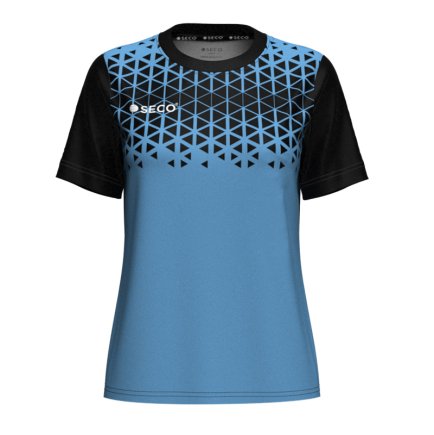 Футболка игровая SECO Geometry II 25227811 женская цвет: голубой