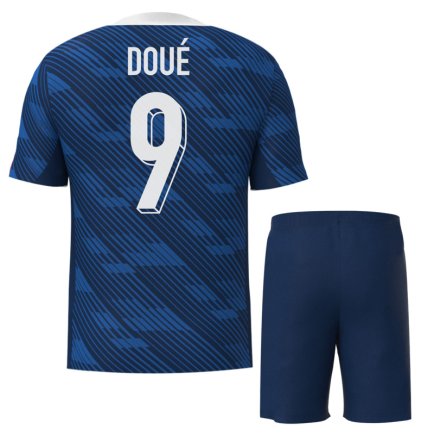Новая Футбольная форма сборная Франции Дуе 9 Чемпионат Мира 2026 (Doue 9 World Cup 2026) игровая/повседневная 16272504 цвет: синий