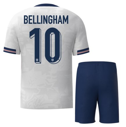 Новая Футбольная форма сборная Англии Беллингем 10 Чемпионат Мира 2026 (Bellingham 10 World Cup 2026) игровая/повседневная 16272910 цвет: белый