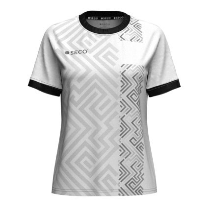 Футболка игровая SECO Sefa White 25228201 женская цвет: черный