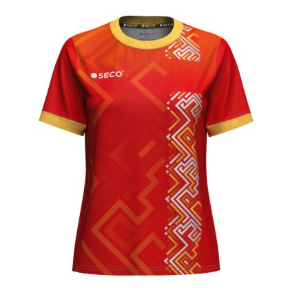 Футболка игровая SECO Sefa 25228102 женская цвет: красный Футболка игровая SECO Sefa 25228102 женская цвет: красный