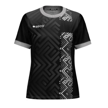Футболка игровая SECO Sefa 25228101 женская цвет: черный Футболка игровая SECO Sefa 25228101 женская цвет: черный